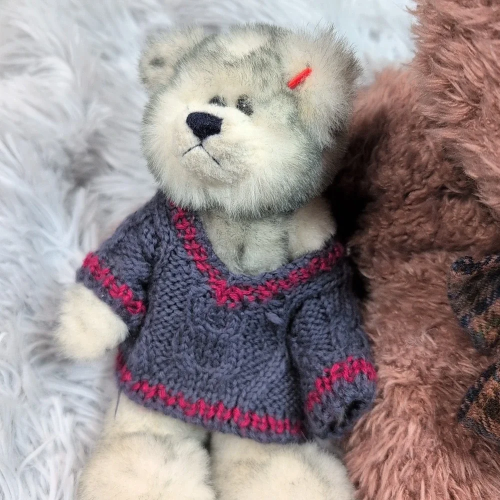 Vintage Boyds Bears TY Bosley Plush Stuffed Animals Collections Lot Of‎ 3